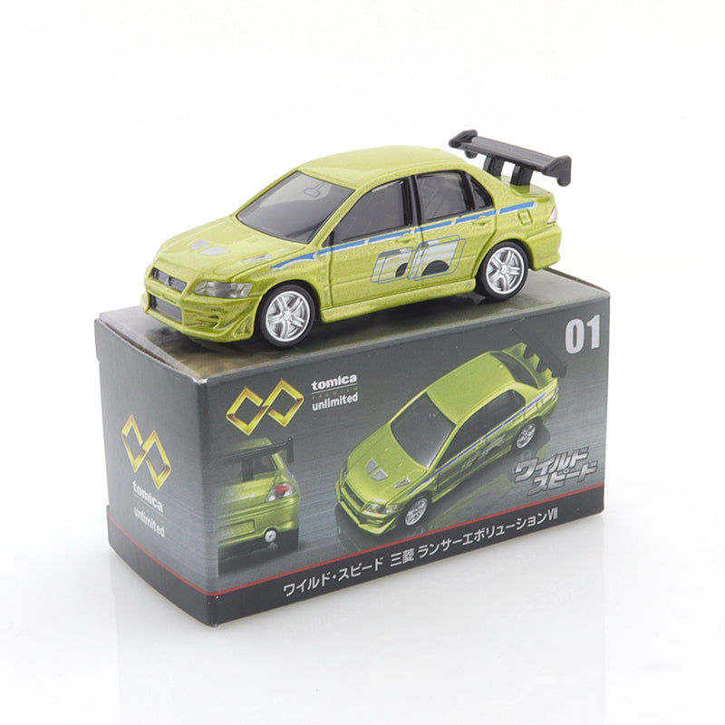 Tomica Premium Unlimited No.01 Fast & Furious Mitsubishi Lancer Evolution VII (Blister Pack)