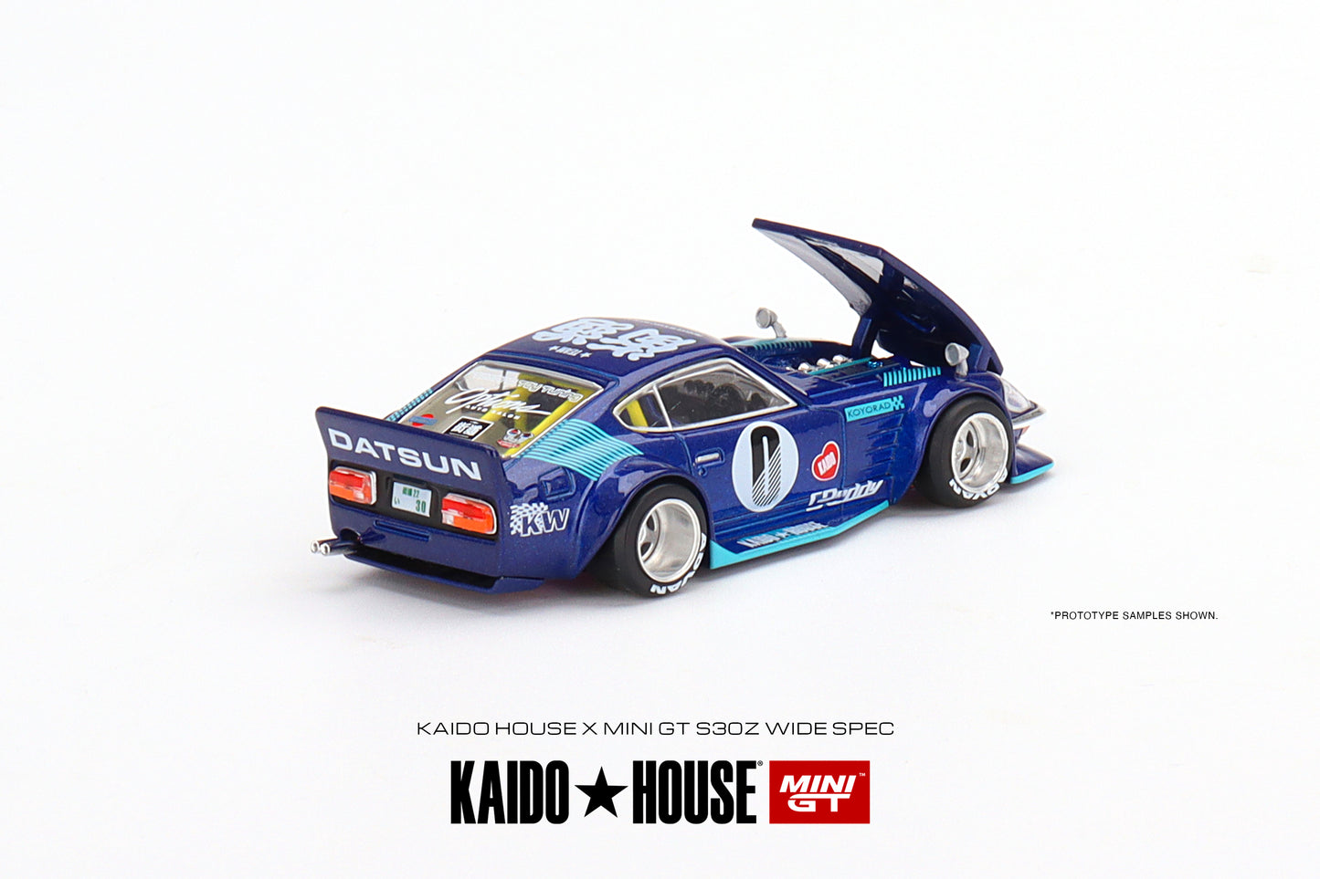 Mini GT x Kaido House No.024 Datsun Fairlady Z Blue