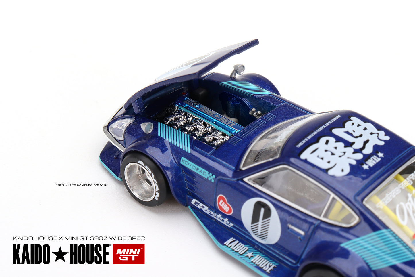 Mini GT x Kaido House No.024 Datsun Fairlady Z Blue