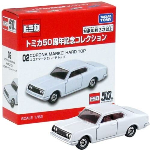 Tomica 50th Anniversary Collection No.02 Toyota Corona Mark II Hard Top