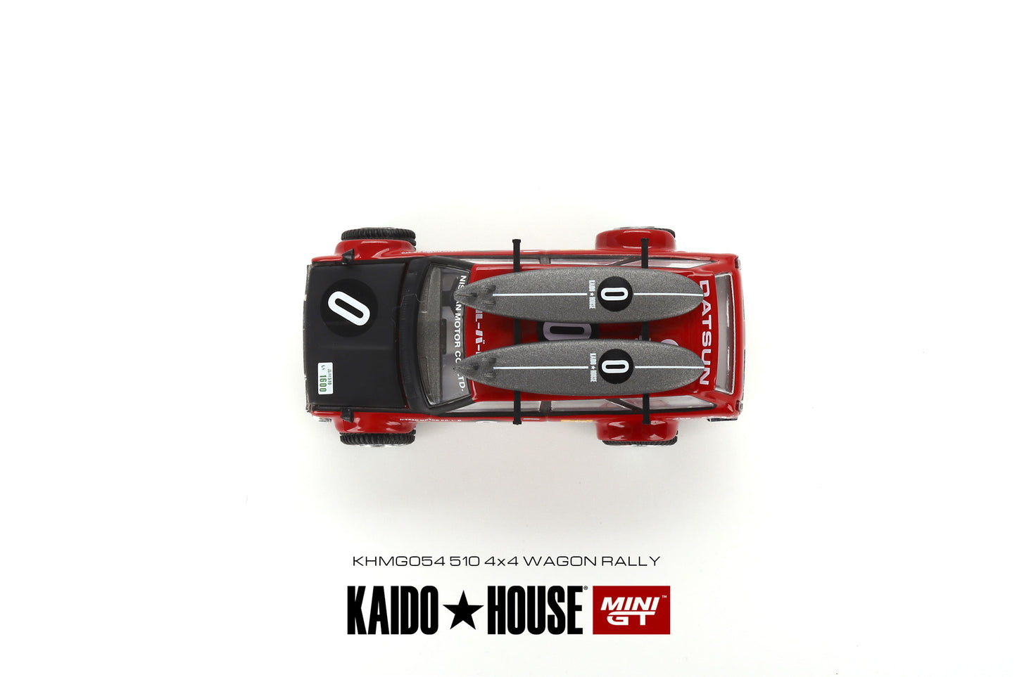 Mini GT x Kaido House No.054 Datsun Kaido 510 Wagon 4x4 Kaido GT Surf Safari RS V2