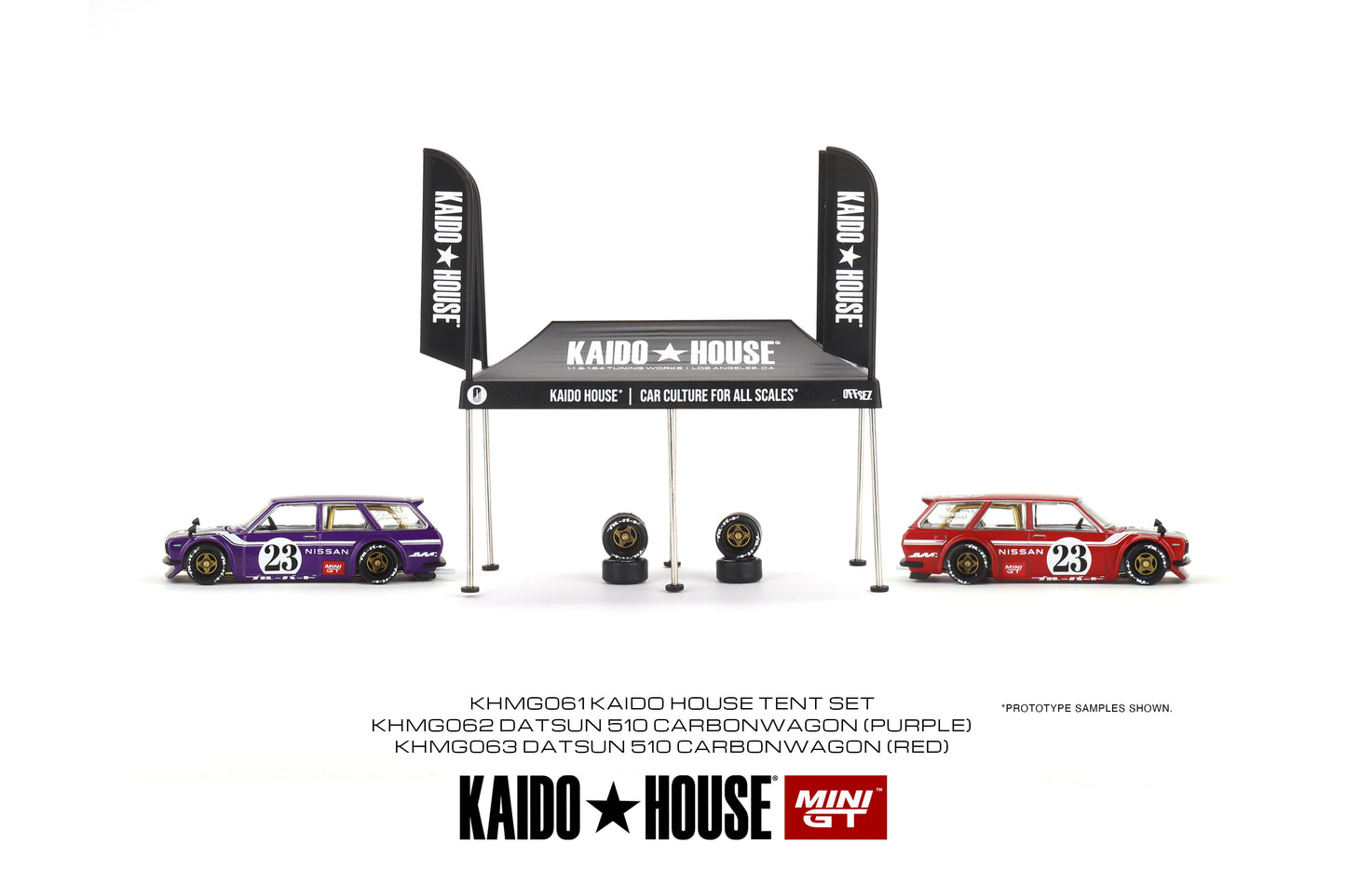 Mini GT x Kaido House No.061 Kaido House Tent V1