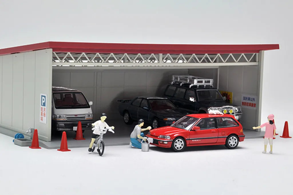 Tomytec Tomicarama Vintage No.07a Covered Parking Lot Garage