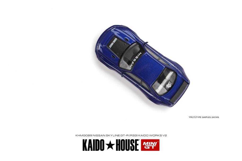 Mini GT x Kaido House No.089 Nissan Skyline GT-R (R33) Kaido Works V2