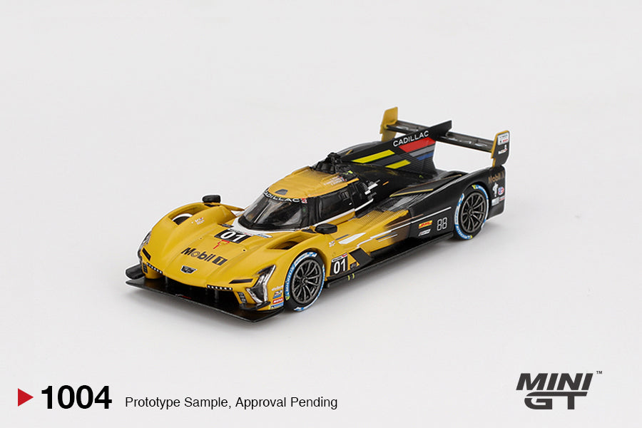 Mini GT No.1004 Cadillac V-Series.R #01 Cadillac Racing 2024 IMSA Sebring 12 Hrs