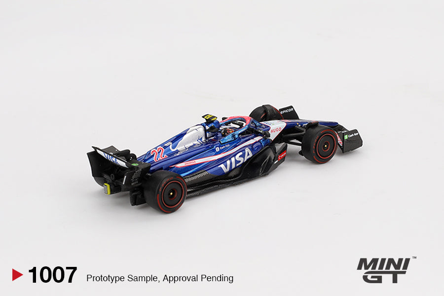 *Pre-Order* Mini GT No.1007 RB VCARB 01 #22 Yuki Tsunoda 2024 F1 2024 Bahrain GP