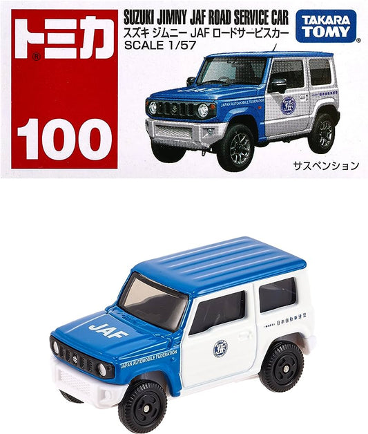 Tomica No.100 Suzuki Jimny JAF Road Service Car
