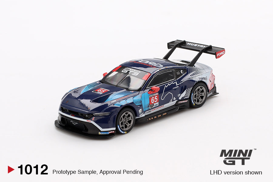 *Pre-Order* Mini GT No.1012 Ford Mustang GT3 #65 Ford Multimatic Motorsports 2024 IMSA Daytona 24 Hrs