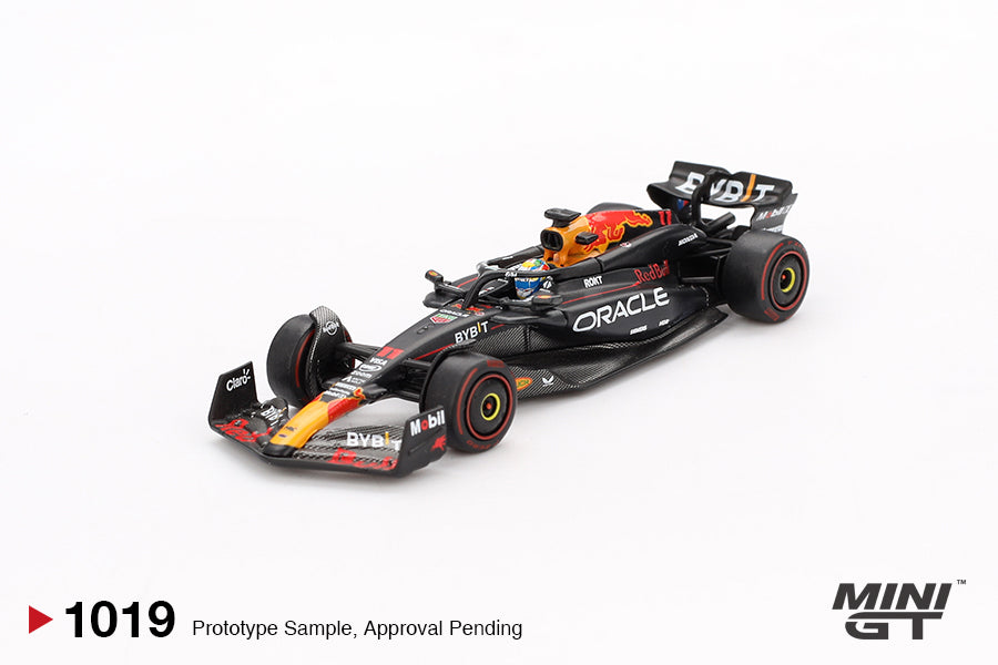*Pre-Order* Mini GT No.1019 Oracle Red Bull Racing RB20 #11 Sergio Pérez 2024 F1 2024 Bahrain GP 2nd Place