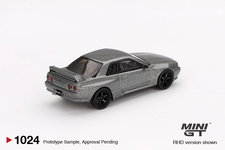 *Pre-Order* Mini GT No.1024 Nissan Skyline GT-R (NISMO BNR32 CRS Version) Dark Metal Gray