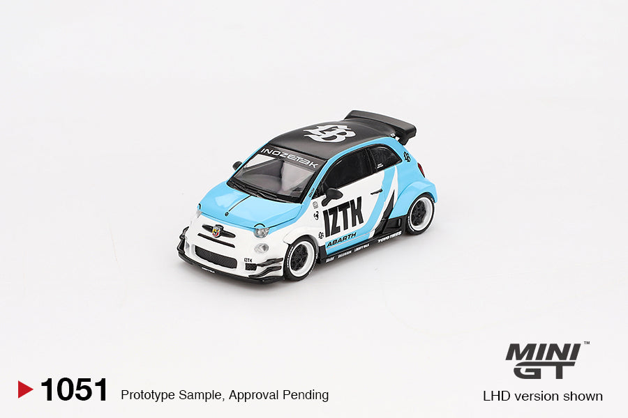 Mini GT No.1051 Abarth 595 LB-WORKS x Abas Works IZTK