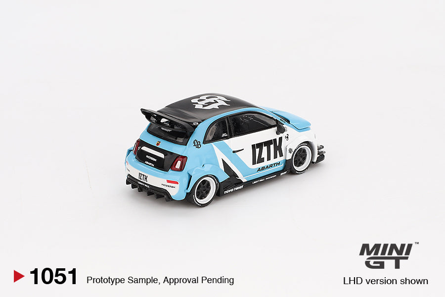 Mini GT No.1051 Abarth 595 LB-WORKS x Abas Works IZTK
