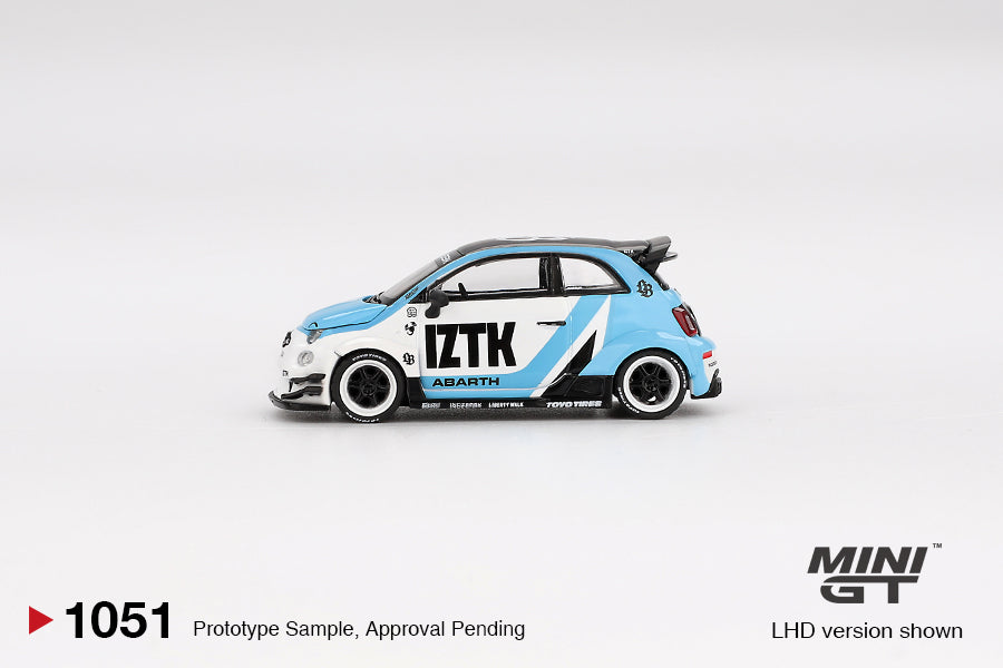 Mini GT No.1051 Abarth 595 LB-WORKS x Abas Works IZTK