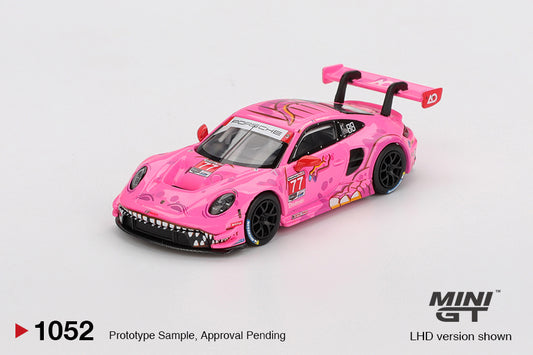 *Pre-Order* Mini GT No.1052 Porsche 911 GT3 R #77 AO Racing 2024 IMSA ROAD AMERICA