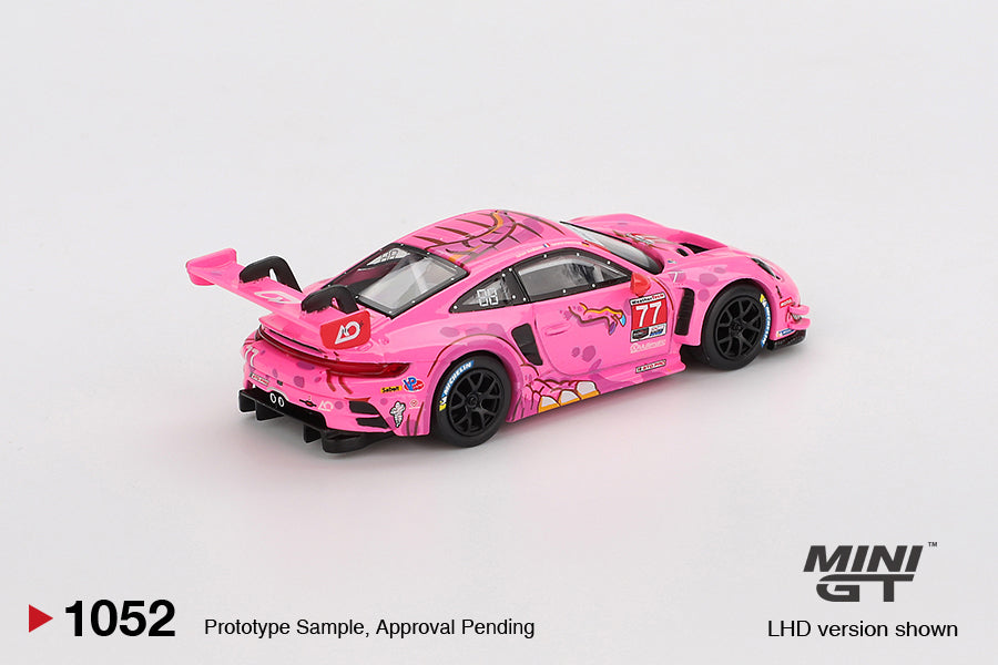 *Pre-Order* Mini GT No.1052 Porsche 911 GT3 R #77 AO Racing 2024 IMSA ROAD AMERICA
