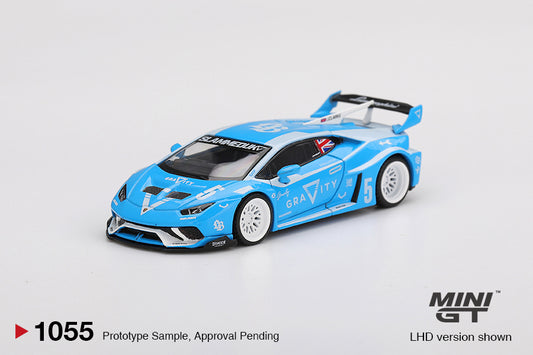 *Pre-Order* Mini GT No.1055 LB★WORKS Lamborghini Huracán GT GRAVITY