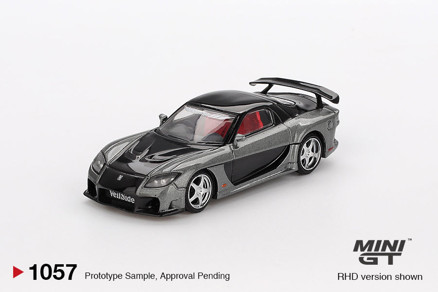 *Pre-Order* Mini GT No.1057 Mazda RX-7 VeilSide Fortune Grey