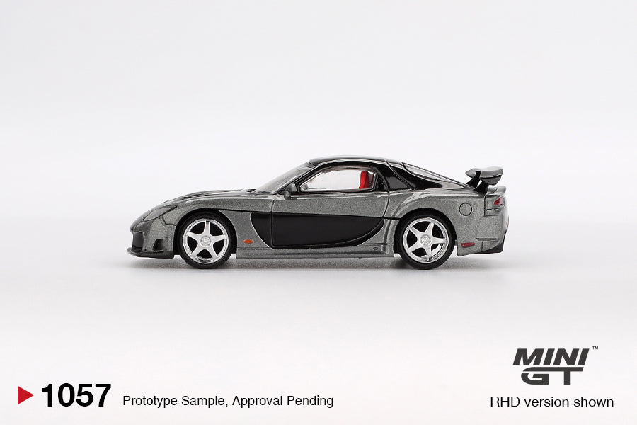 *Pre-Order* Mini GT No.1057 Mazda RX-7 VeilSide Fortune Grey