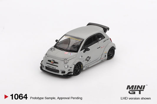*Pre-Order* Mini GT No.1064 Abarth 595 LB-WORKS x Abas Works Fighters