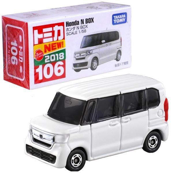 Tomica No.106 Honda N Box (White)