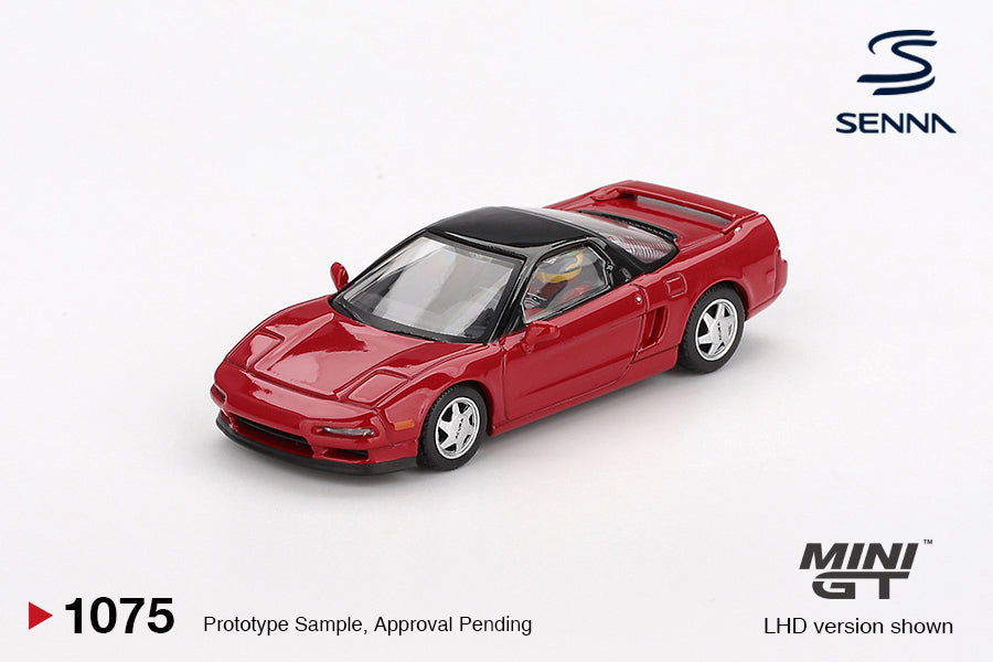 *Pre-Order* Mini GT No.1075 Honda NS-X Prototype Midship Sports 1989 Ayrton Senna w/ Figure