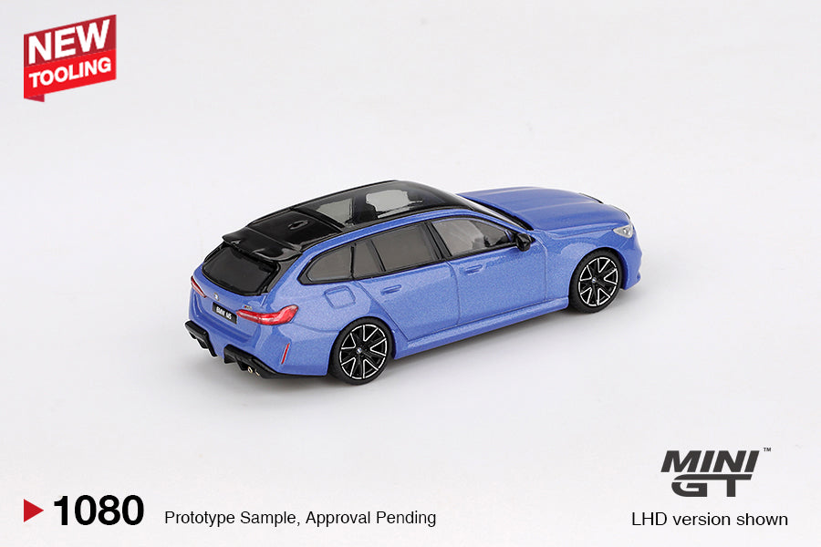 *Pre-Order* Mini GT No.1080 BMW M5 Touring (G99) Marina Bay Blue Metallic