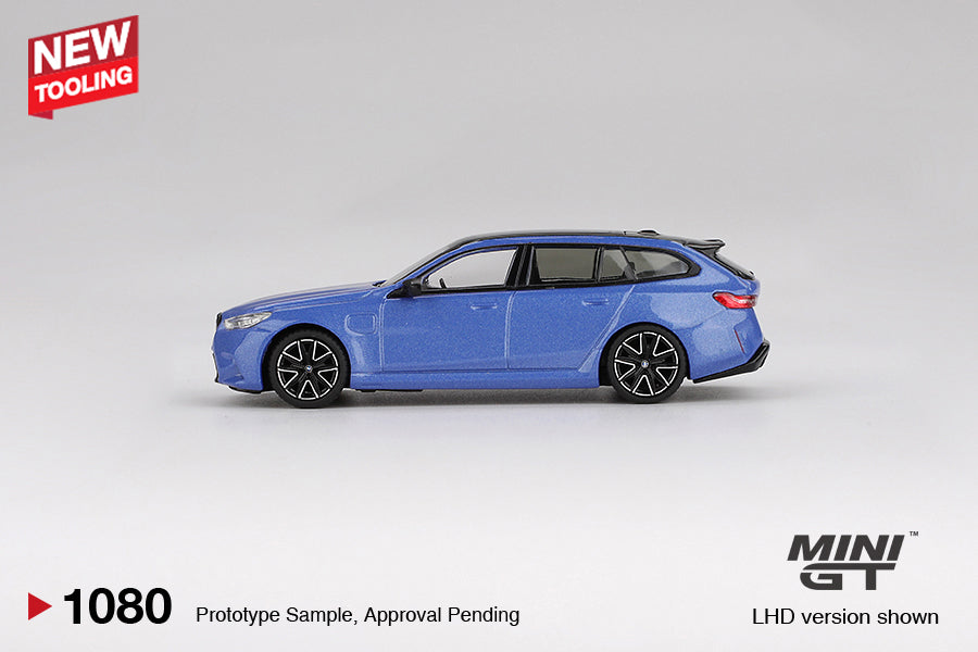 *Pre-Order* Mini GT No.1080 BMW M5 Touring (G99) Marina Bay Blue Metallic