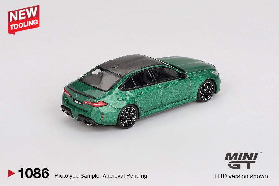 *Pre-Order* Mini GT No.1086 BMW M5 (G90) Isle of Man Green Metallic