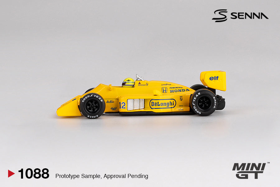 *Pre-Order* Mini GT No.1088 Lotus 99T #12 Ayrton Senna 1987 Monaco Grand Prix Winner