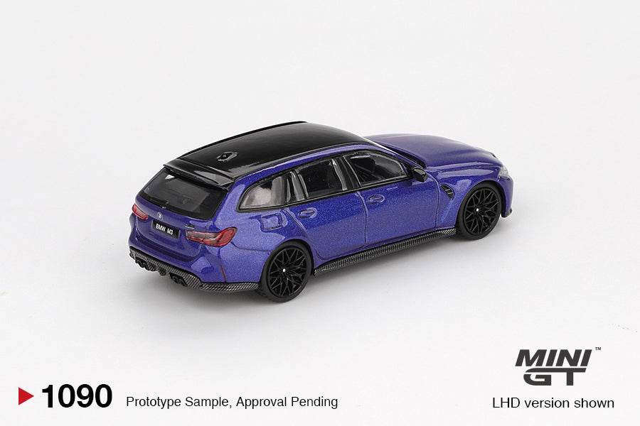 *Pre-Order* Mini GT No.1090 BMW M3 Competition Touring Portimao Blue Metallic
