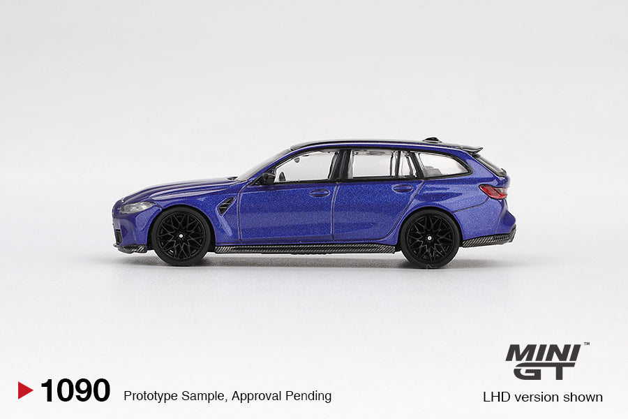 *Pre-Order* Mini GT No.1090 BMW M3 Competition Touring Portimao Blue Metallic