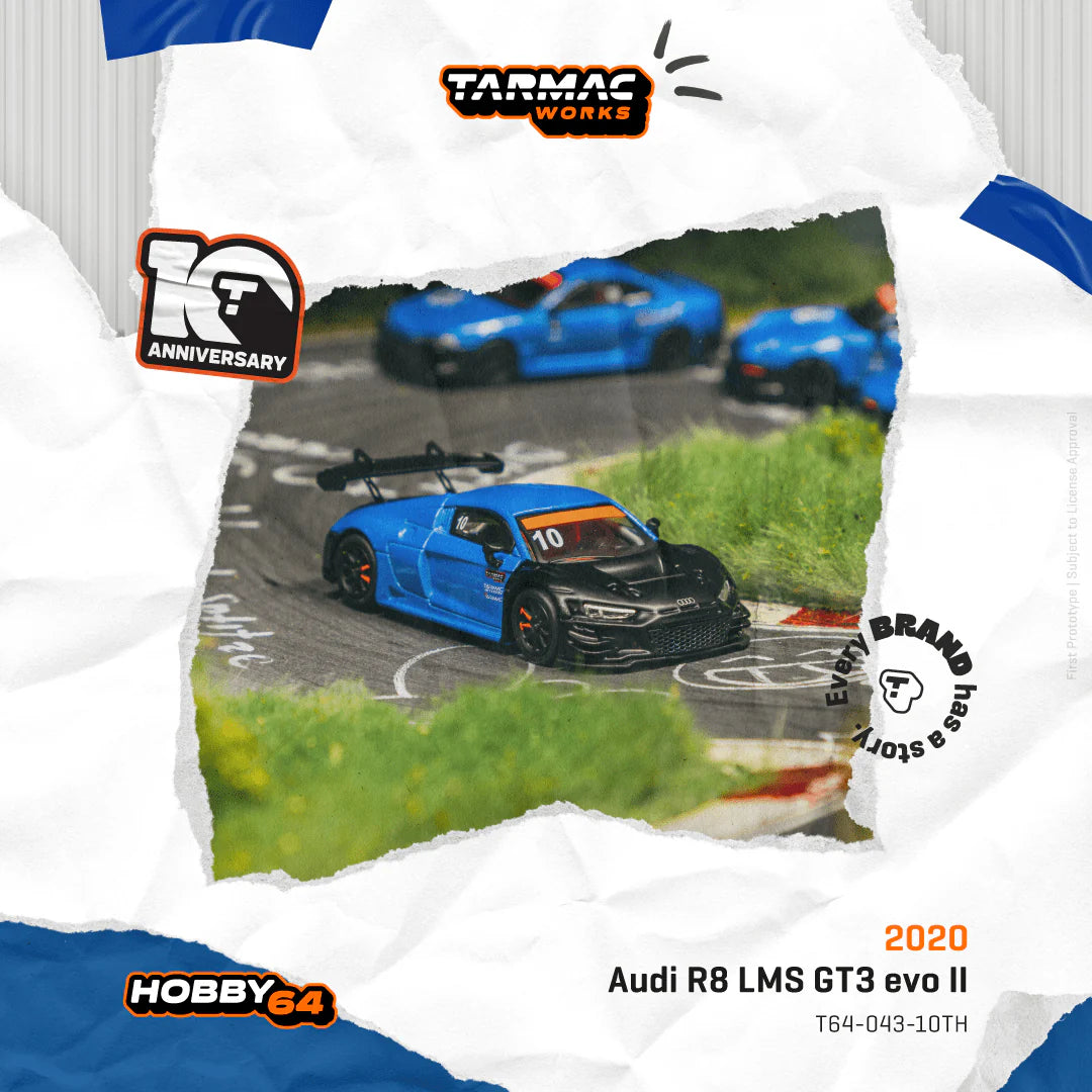 *Pre-Order* Tarmac Works 10th Anniversary Box Set - 5 Model Cars + Trading Cards Combo Set
