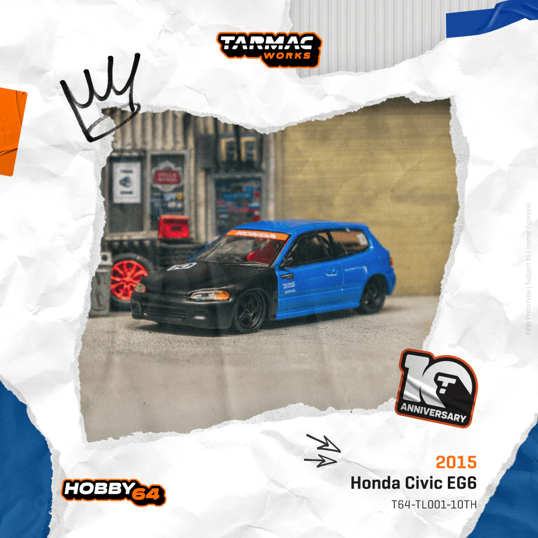 *Pre-Order* Tarmac Works 10th Anniversary Box Set - 5 Model Cars + Trading Cards Combo Set
