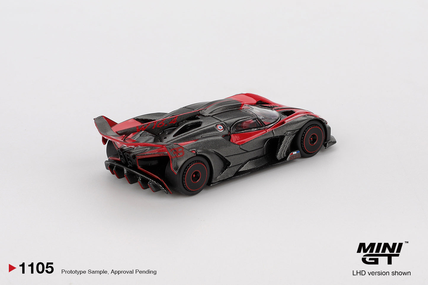 *Pre-Order* Mini GT No.1105 Bugatti Bolide Red