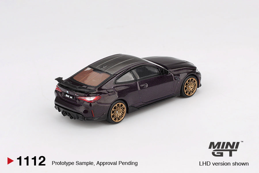 *Pre-Order* Mini GT No.1112 BMW M4 M-Performance (G82) Daytona Violet
