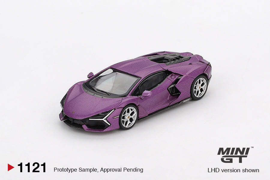*Pre-Order* Mini GT No.1121 Lamborghini Revuelto Viola 30th Matte