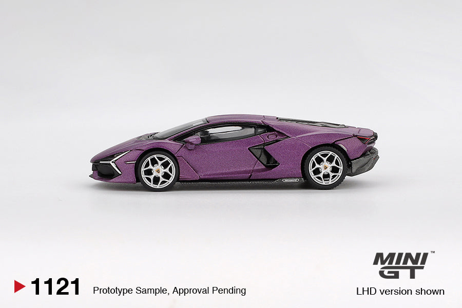 *Pre-Order* Mini GT No.1121 Lamborghini Revuelto Viola 30th Matte