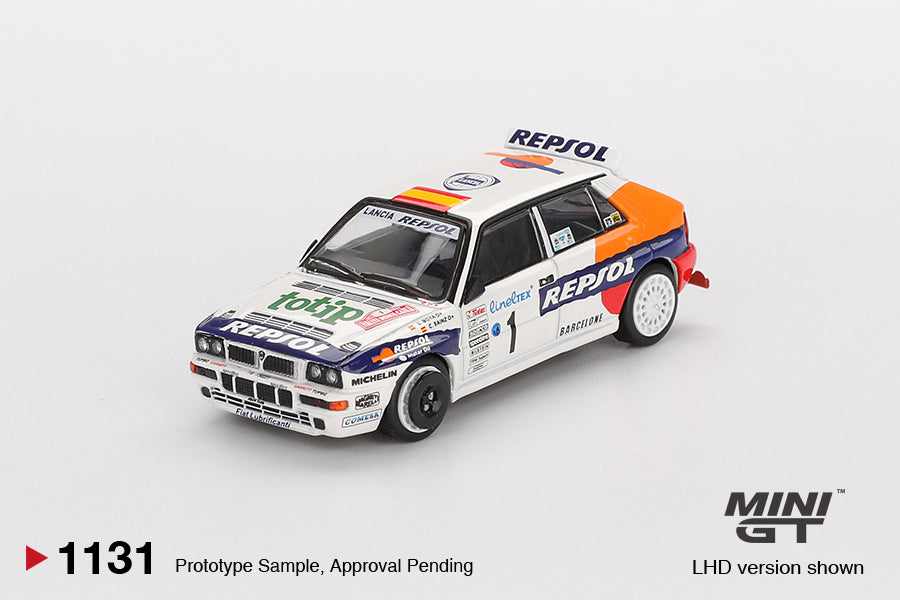 *Pre-Order* Mini GT No.1131 Lancia Delta HF Integrale Evoluzione #1 1993 Rallye Monte-Carlo