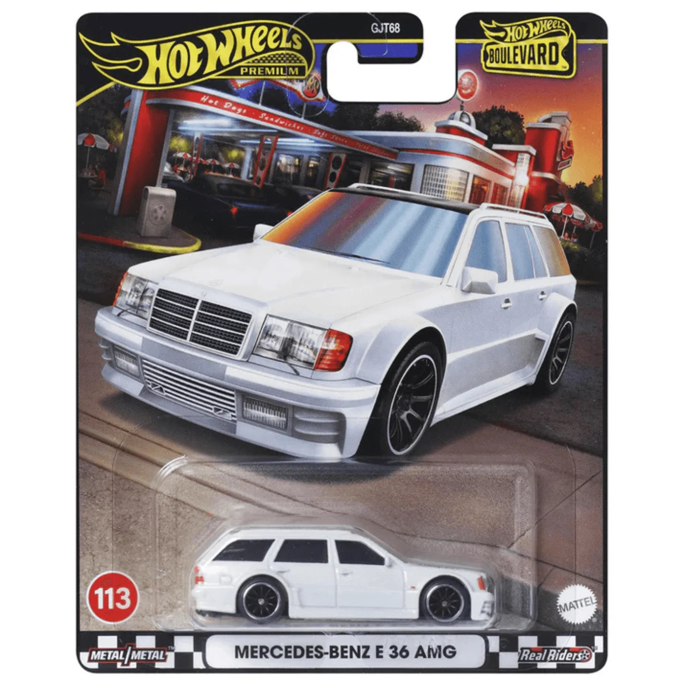 Hot Wheels Premium Boulevard Series #113 Mercedes-Benz E 36 AMG