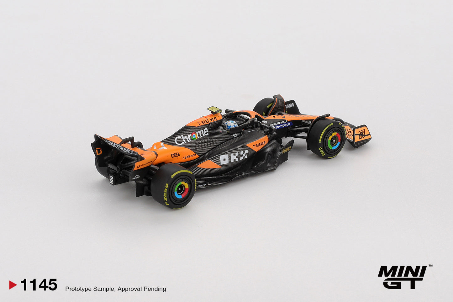 *Pre-Order* Mini GT No.1145 McLaren MCL38 #4 Lando Norris 2024 F1 2024 Hungarian GP 2nd Place