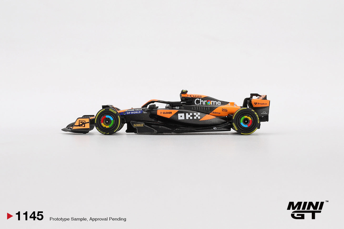 *Pre-Order* Mini GT No.1145 McLaren MCL38 #4 Lando Norris 2024 F1 2024 Hungarian GP 2nd Place