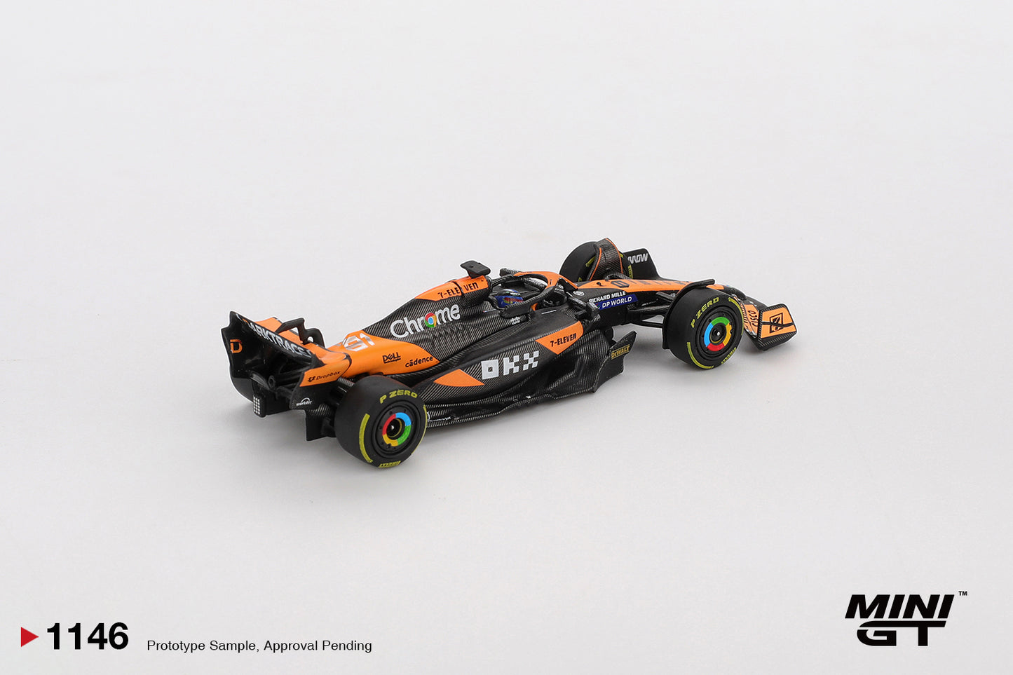 *Pre-Order* Mini GT No.1146 McLaren MCL38 #81 Oscar Piastri 2024 F1 2024 Hungarian GP Winner