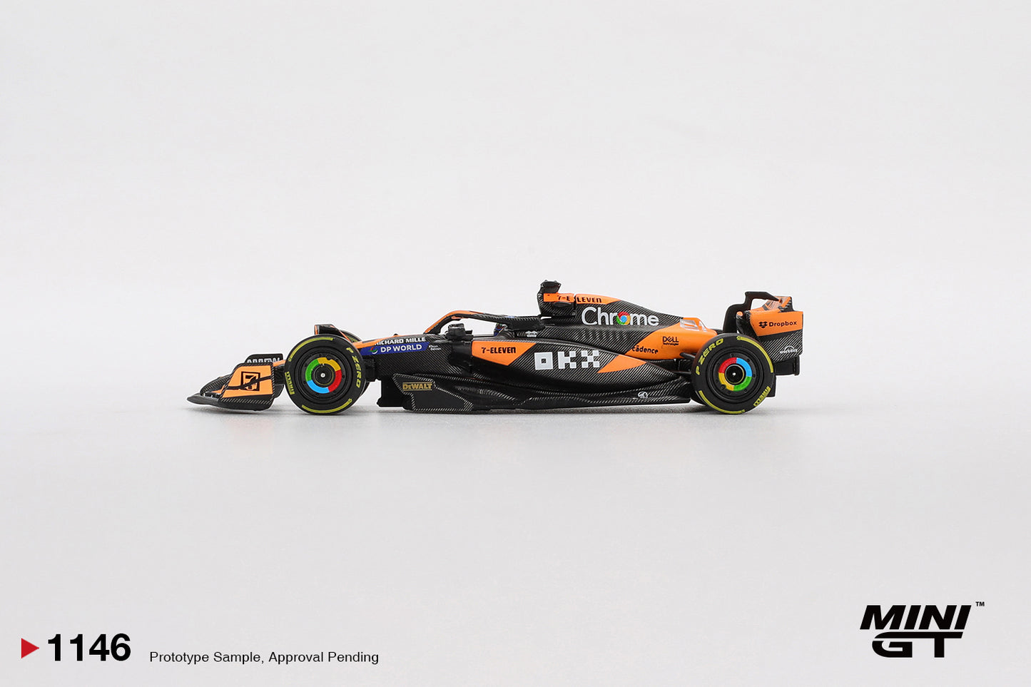 *Pre-Order* Mini GT No.1146 McLaren MCL38 #81 Oscar Piastri 2024 F1 2024 Hungarian GP Winner