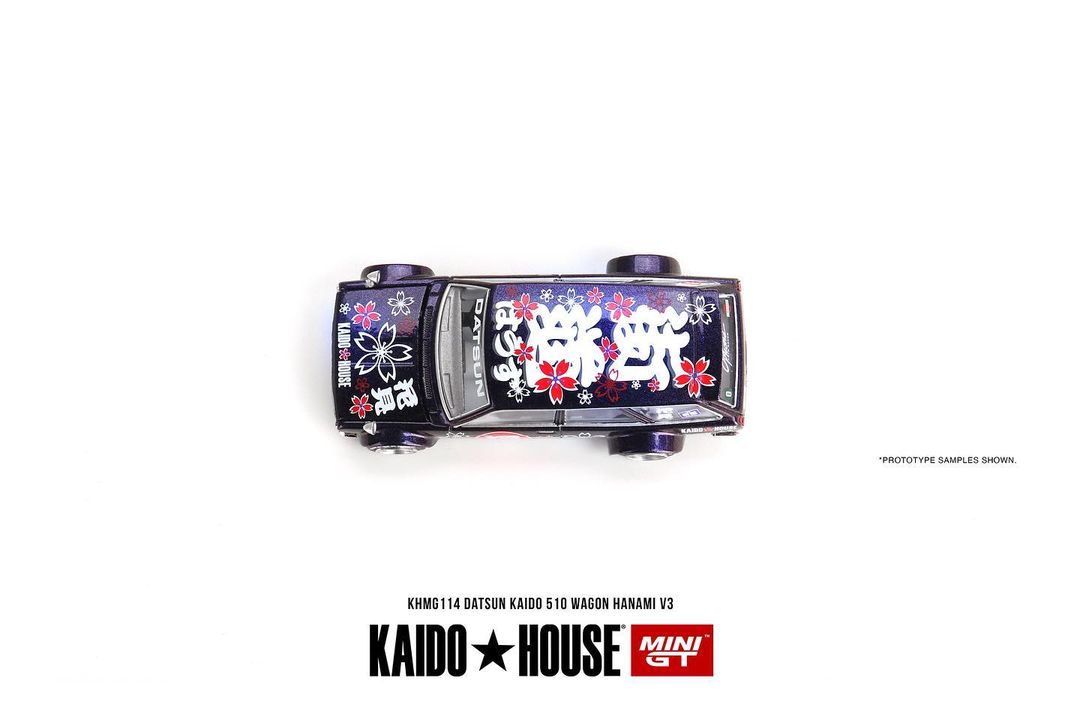 Mini GT x Kaido House No.114 Datsun KAIDO 510 Wagon HANAMI V3
