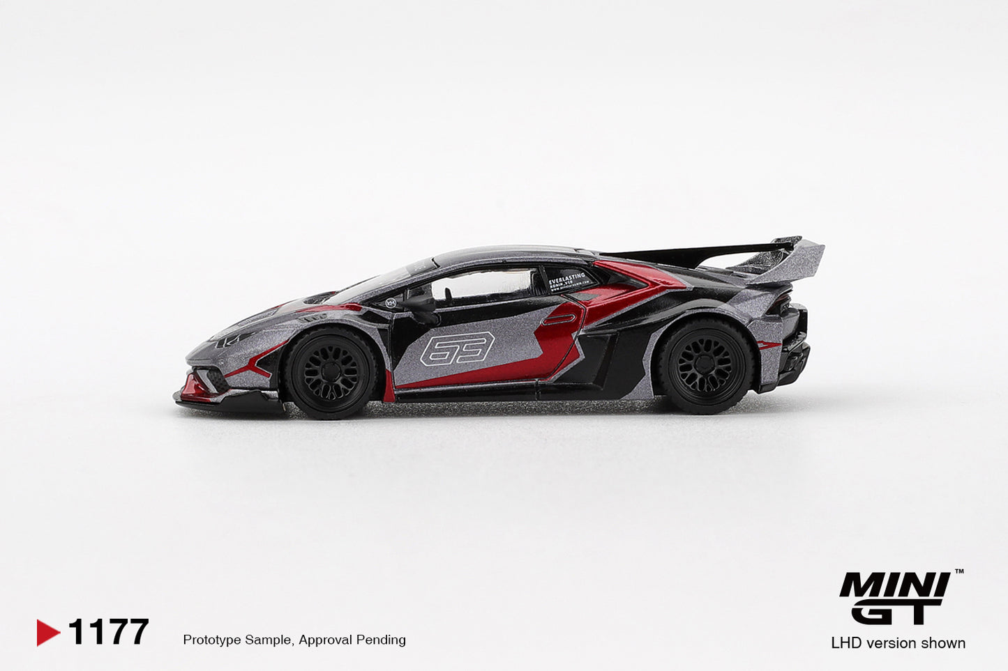 *Pre-Order* Mini GT No.1177 LB★WORKS Lamborghini Huracán GT RONIN