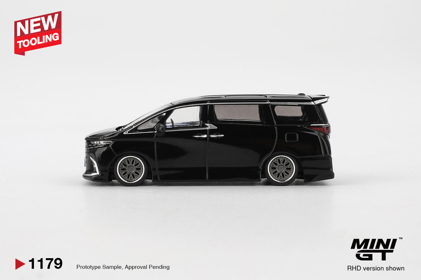 *Pre-Order* Mini GT No.1179 Toyota Alphard 40 KUHL Black