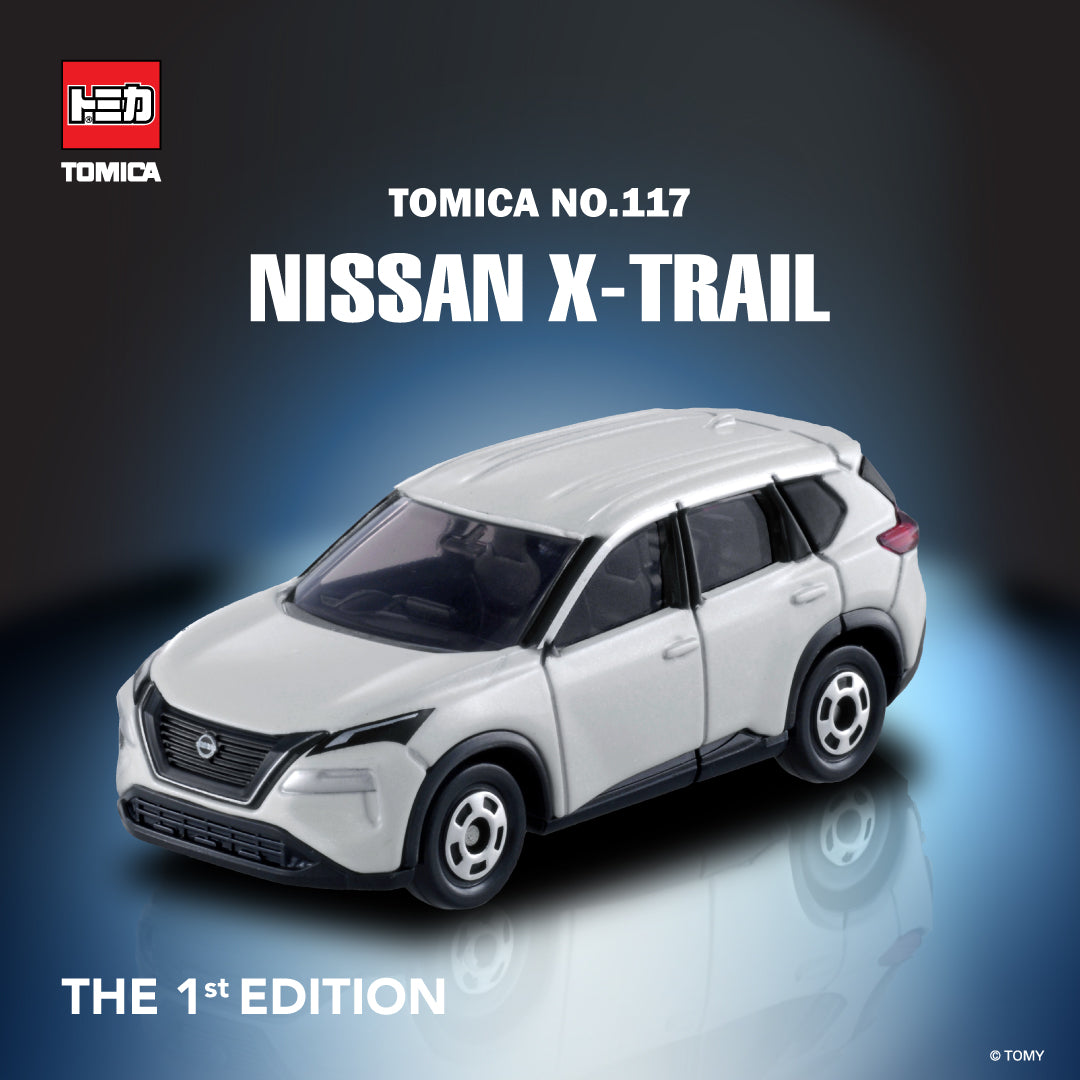 Tomica No.117 Nissan X-Trail (White) - First Edition
