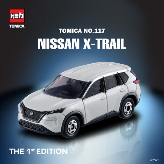 Tomica No.117 Nissan X-Trail (White) - First Edition