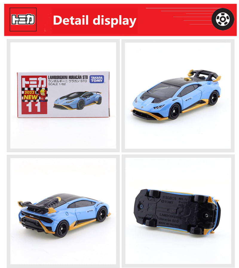 Tomica No.11 Lamborghini Huracán STO (Blue)