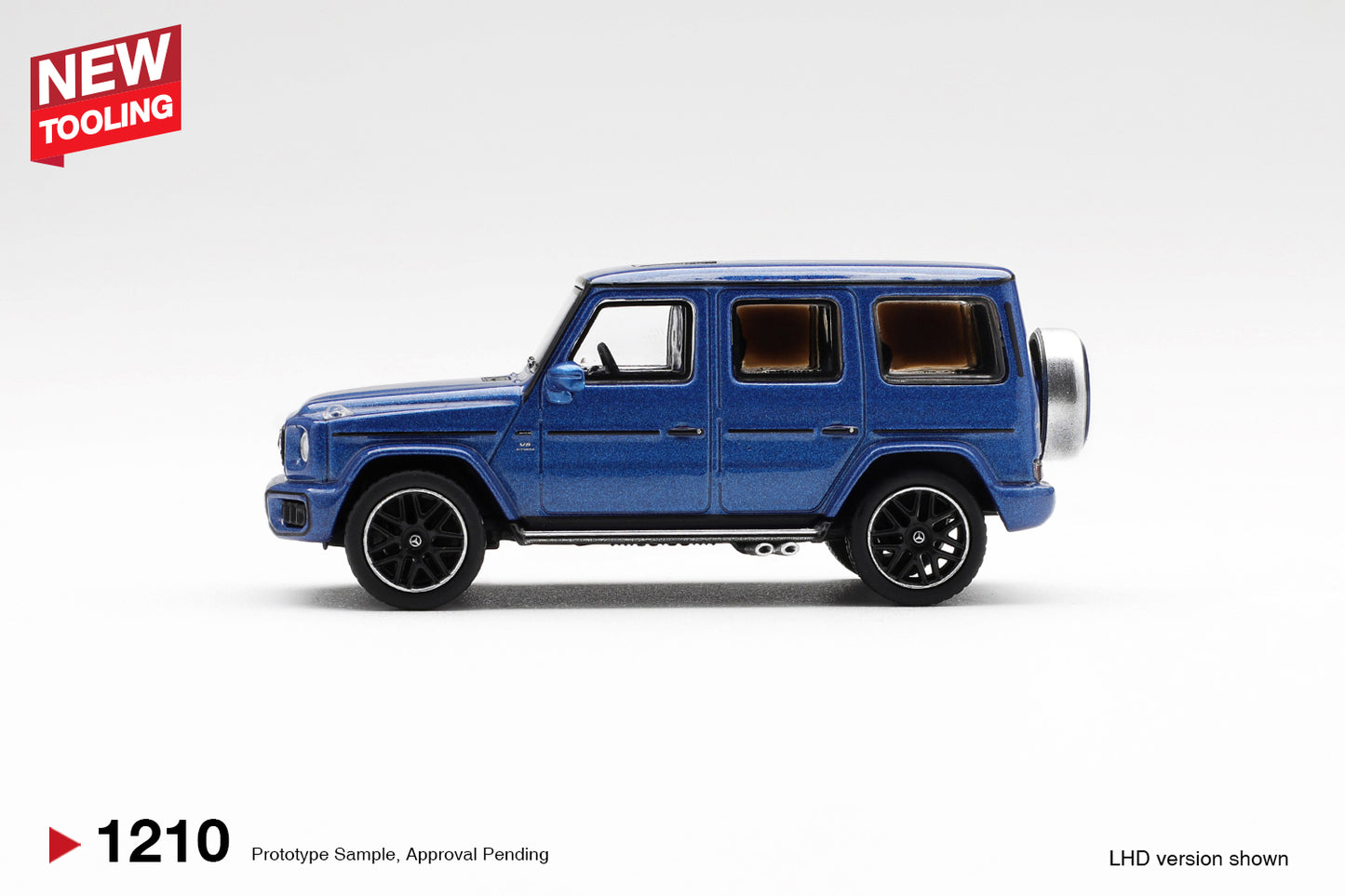 *Pre-Order* Mini GT No.1210 Mercedes-AMG G 63 Dark Blue Metallic